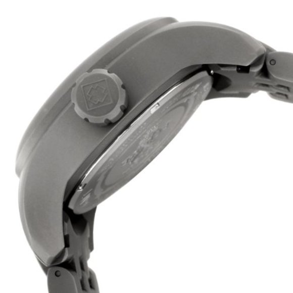 Invicta Black/Matte-Gray Steel Watch+NEW BATTERIES - Picture 2 of 14